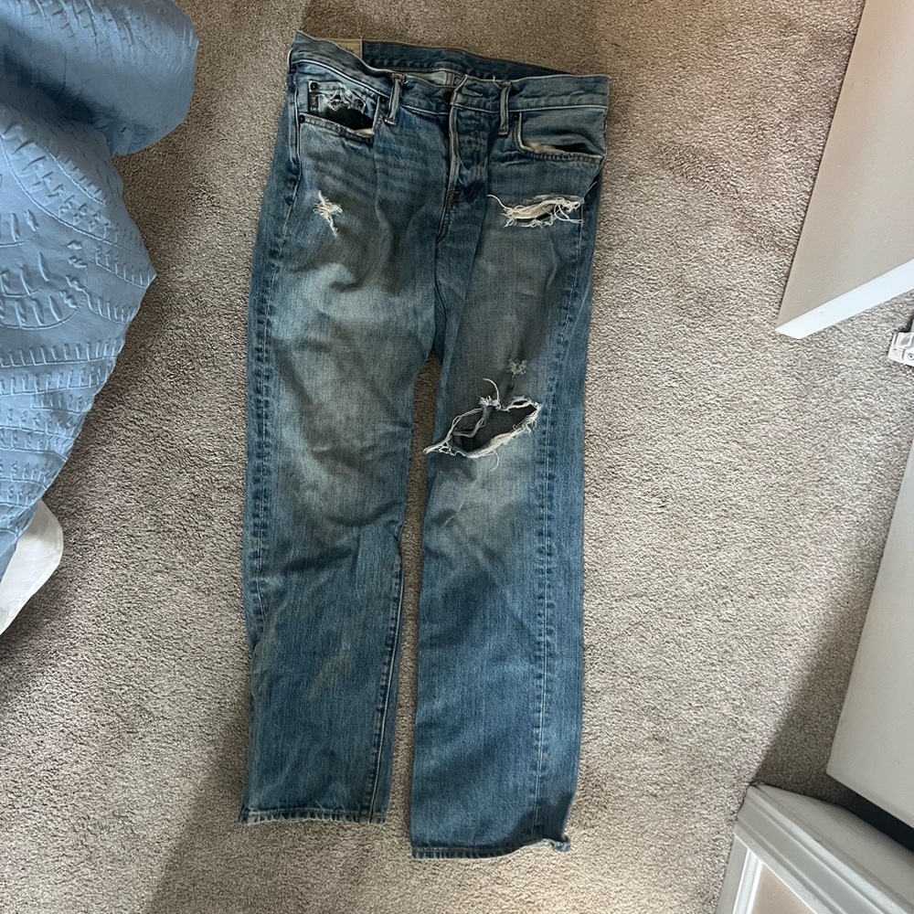 Abercrombie & Fitch Classic Straight Leg Jeans Size 32x30